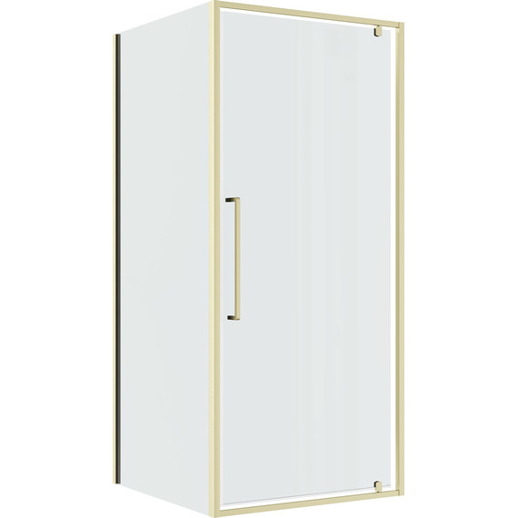 Душевое ограждение Niagara Nova 80x100 см NG-45-8ASG-A100SG-34, золото брашированное/прозрачное - 2 Душевое ограждение Niagara Nova 80x100 см NG-45-8ASG-A100SG-34, золото брашированное/прозрачное фото 2