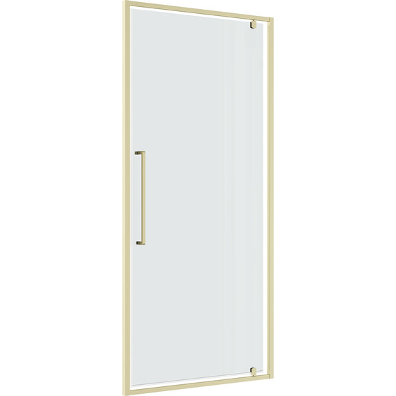 Душевая дверь Niagara Nova 80 см NG-45-8ASG, золото брашированное/прозрачное фото 2