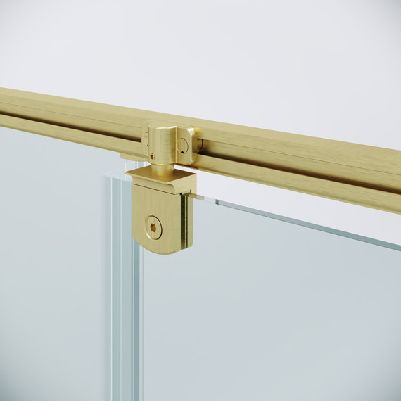 Душевое ограждение Niagara Nova 100x80 см NG-45-10ASG-A80SG-34, золото брашированное/прозрачное - 8 Душевое ограждение Niagara Nova 100x80 см NG-45-10ASG-A80SG-34, золото брашированное/прозрачное фото 8