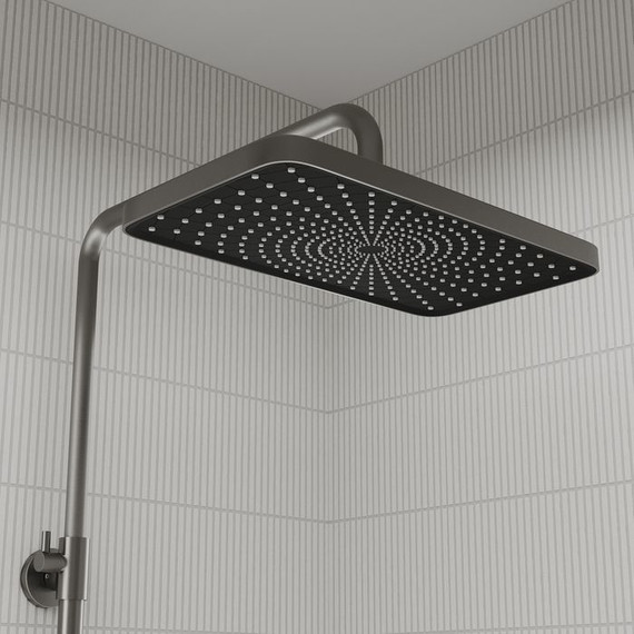 Душевая стойка Iddis Parker PARGM3Fi06, графит матовый - 5 Душевая стойка Iddis Parker PARGM3Fi06, графит матовый фото 5