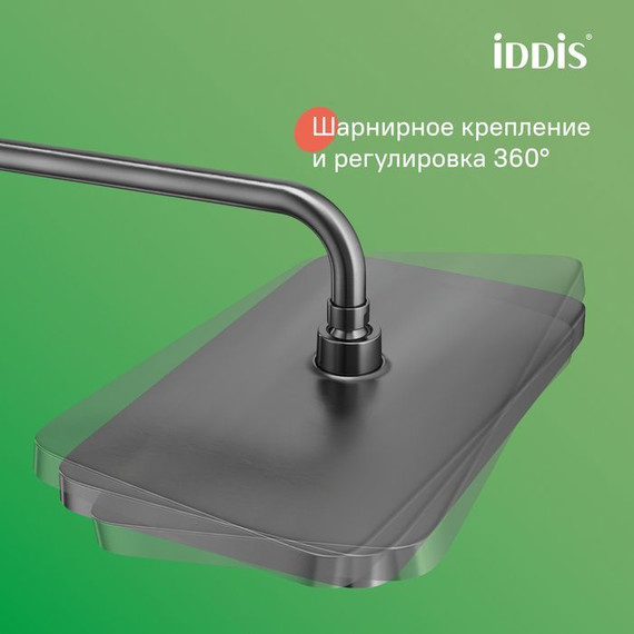 Душевая стойка Iddis Parker PARGM3Fi06, графит матовый - 10 Душевая стойка Iddis Parker PARGM3Fi06, графит матовый фото 10