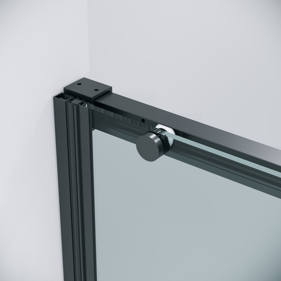 Душевая дверь Grossman Galaxy 140 см 100.K33.01.140.21.00, чёрный матовый/прозрачное - 10 Душевая дверь Grossman Galaxy 140 см 100.K33.01.140.21.00, чёрный матовый/прозрачное фото 10