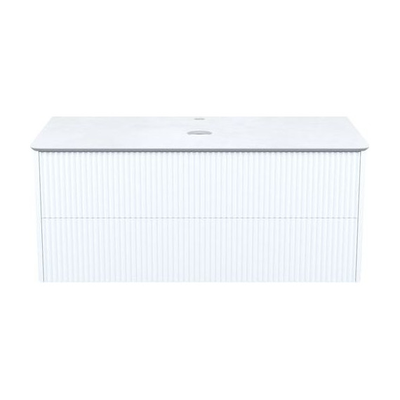 Тумба подвесная со столешницей Iddis Aiger 100 см AIG10W0i95K, белый фото 3