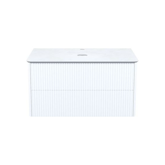 Тумба подвесная со столешницей Iddis Aiger 80 см AIG80W0i95K, белый фото 3