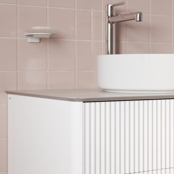 Тумба подвесная со столешницей Iddis Aiger 80 см AIG80W0i95K, белый фото 8