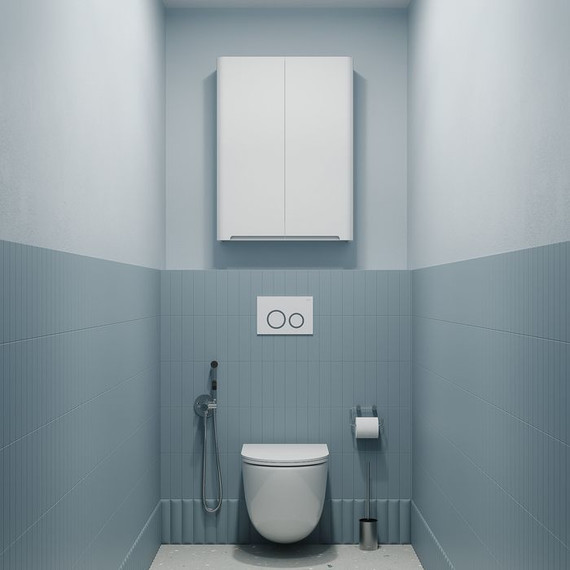 Шкаф подвесной Iddis Edifice 60 см EDI60W0i97, белый фото 4