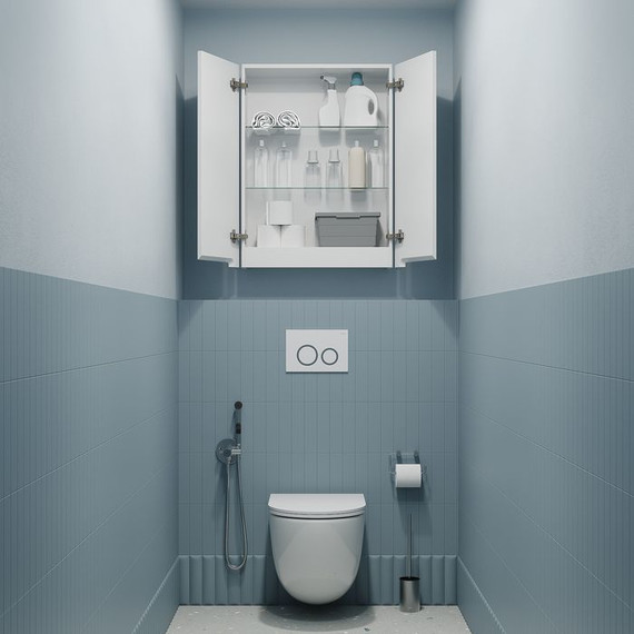 Шкаф подвесной Iddis Edifice 60 см EDI60W0i97, белый фото 5