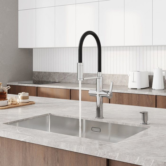 Смеситель для кухни Iddis Ikon IKNSBFFi05, Цвет производителя: хром фото 2