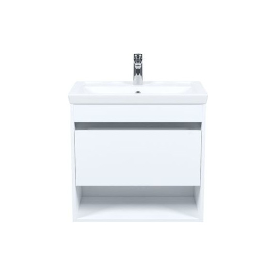 Тумба подвесная с раковиной Iddis Zodiac X 60 см ZDX60WNi95K, белый фото 3