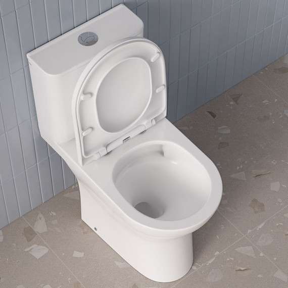 Унитаз-компакт безободковый Iddis Zodiac X ZODRDSEi24 с крышкой микролифт (система смыва Торнадо) фото 8