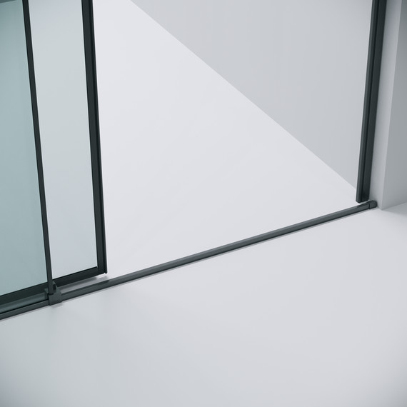 Душевая дверь Grossman Galaxy 100 см 100.K33.01.100.42.00, графит сатин/прозрачное фото 8