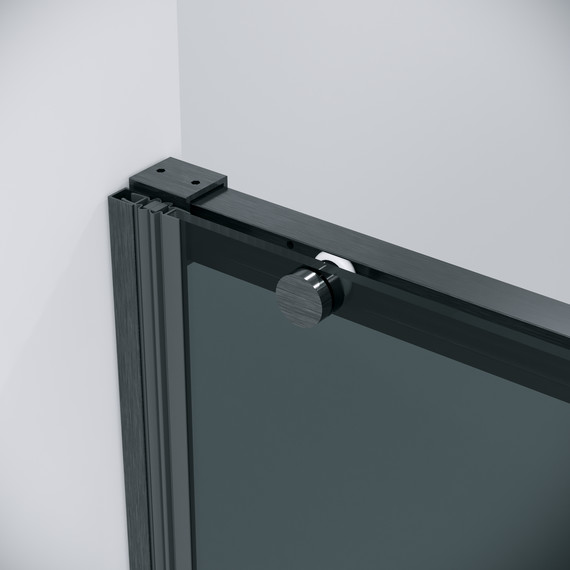 Душевая дверь Grossman Galaxy 120 см 100.K33.01.120.42.10, графит сатин/тонированное фото 10