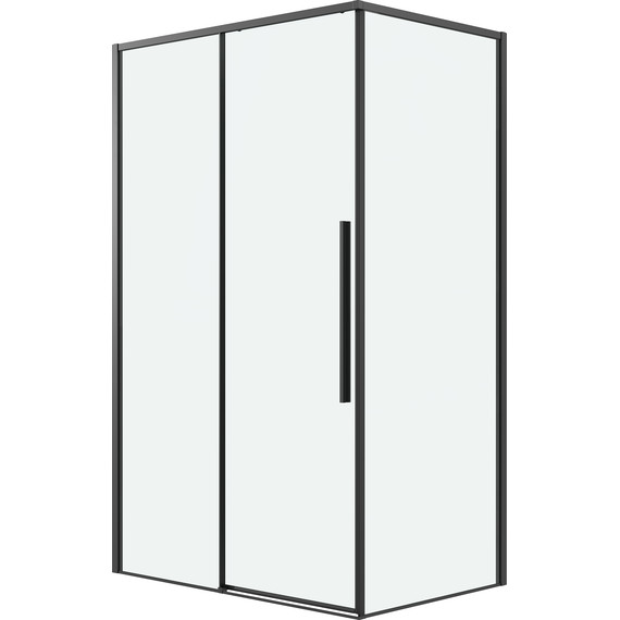 Душевое ограждение Grossman Galaxy 140x70 см 120.K33.01.1470.21.00, чёрный матовый/прозрачное - 2 Душевое ограждение Grossman Galaxy 140x70 см 120.K33.01.1470.21.00, чёрный матовый/прозрачное фото 2