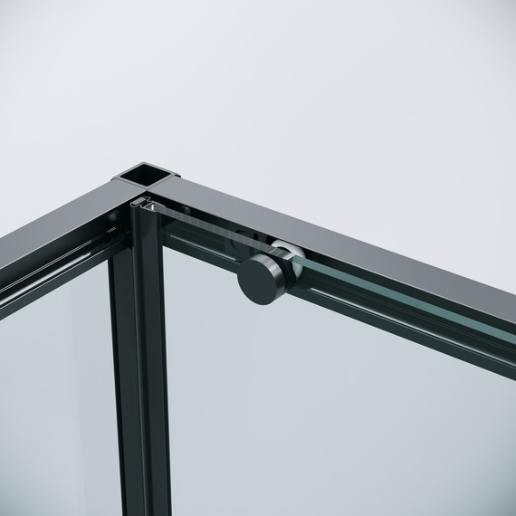 Душевое ограждение Grossman Galaxy 120x70 см 120.K33.01.1270.21.00, чёрный матовый/прозрачное фото 6