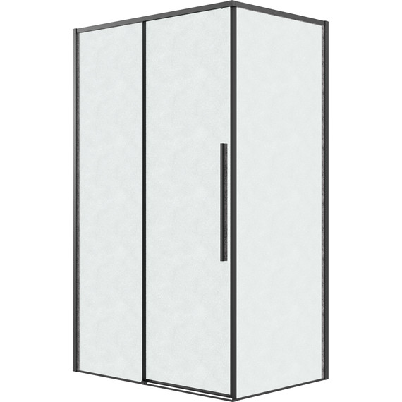 Душевое ограждение Grossman Galaxy 120x90 см 120.K33.01.1290.21.02, чёрный матовый/шиншилла фото 2