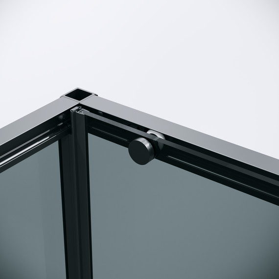 Душевое ограждение Grossman Galaxy 140x80 см 120.K33.01.1480.21.10, чёрный матовый/тонированное фото 8