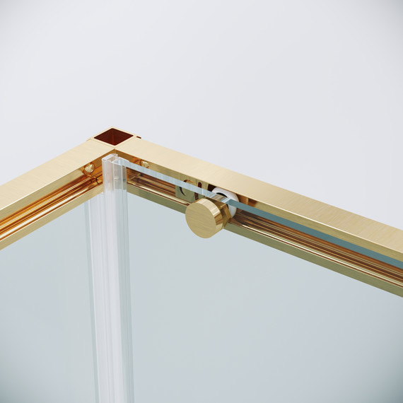 Душевое ограждение Grossman Galaxy 140x70 см 120.K33.01.1470.32.00, золото сатин/прозрачное - 8 Душевое ограждение Grossman Galaxy 140x70 см 120.K33.01.1470.32.00, золото сатин/прозрачное фото 8