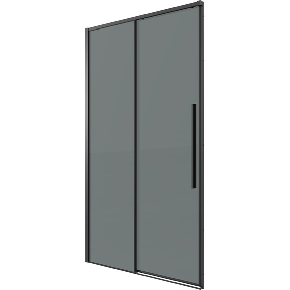 Душевая дверь Grossman Galaxy 140 см 100.K33.01.140.21.10, чёрный матовый/тонированное - 2 Душевая дверь Grossman Galaxy 140 см 100.K33.01.140.21.10, чёрный матовый/тонированное фото 2