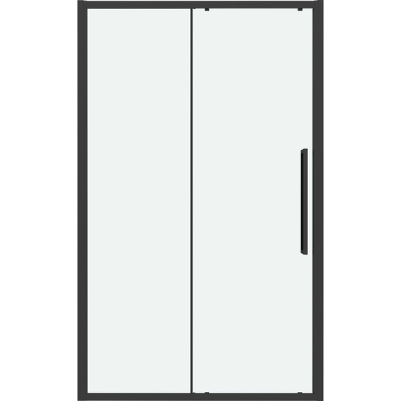 Душевая дверь Grossman Cosmo 100 см 100.K33.02.100.21.00, чёрный матовый/прозрачное фото 3