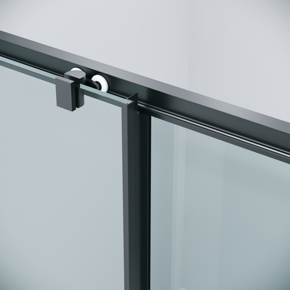 Душевое ограждение Grossman Cosmo 110x80 см 120.K33.02.1180.21.00, чёрный матовый/прозрачное фото 9