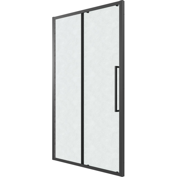 Душевая дверь Grossman Cosmo 100 см 100.K33.02.100.21.02, чёрный матовый/шиншилла - 2 Душевая дверь Grossman Cosmo 100 см 100.K33.02.100.21.02, чёрный матовый/шиншилла фото 2