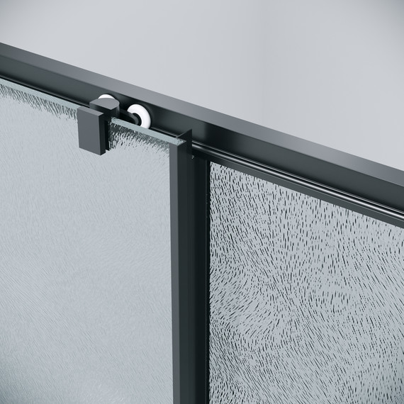 Душевое ограждение Grossman Cosmo 110x80 см 120.K33.02.1180.21.02, чёрный матовый/шиншилла фото 8