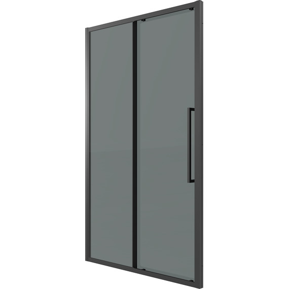 Душевая дверь Grossman Cosmo 100 см 100.K33.02.100.21.10, чёрный матовый/тонированное - 2 Душевая дверь Grossman Cosmo 100 см 100.K33.02.100.21.10, чёрный матовый/тонированное фото 2