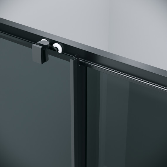 Душевое ограждение Grossman Cosmo 100x80 см 120.K33.02.1080.21.10, чёрный матовый/тонированное фото 7