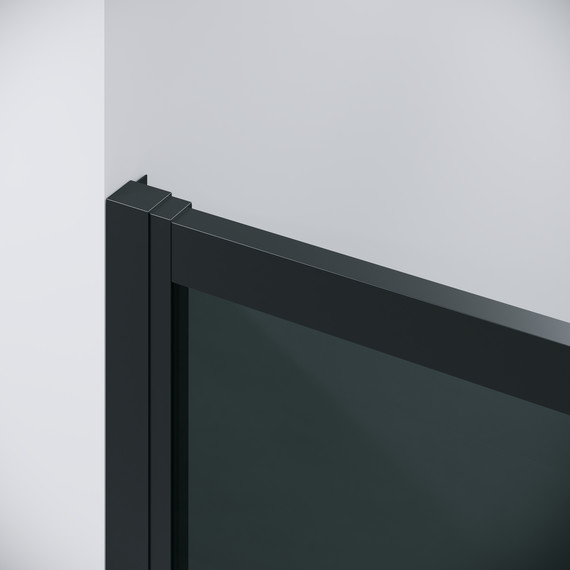Душевое ограждение Grossman Cosmo 100x80 см 120.K33.02.1080.21.10, чёрный матовый/тонированное фото 8