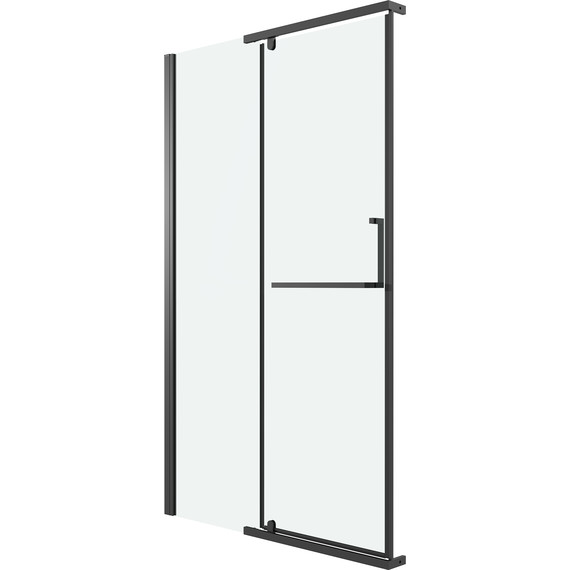 Душевая дверь Grossman Pragma 110 см 100.K33.03.110.21.00, чёрный матовый/прозрачное - 2 Душевая дверь Grossman Pragma 110 см 100.K33.03.110.21.00, чёрный матовый/прозрачное фото 2