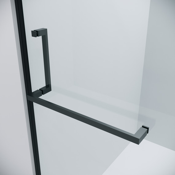 Душевое ограждение Grossman Pragma 110x80 см 120.K33.03.1180.21.00, чёрный матовый/прозрачное фото 7