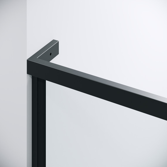 Душевая дверь Grossman Pragma 110 см 100.K33.03.110.21.00, чёрный матовый/прозрачное - 10 Душевая дверь Grossman Pragma 110 см 100.K33.03.110.21.00, чёрный матовый/прозрачное фото 10