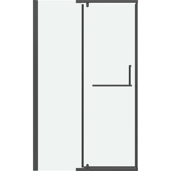 Душевая дверь Grossman Pragma 110 см 100.K33.03.110.42.00, графит сатин/прозрачное - 3 Душевая дверь Grossman Pragma 110 см 100.K33.03.110.42.00, графит сатин/прозрачное фото 3