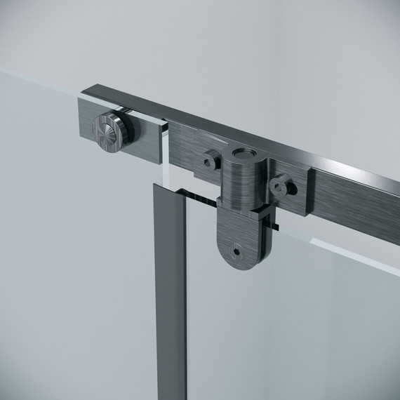 Душевая дверь Grossman Pragma 110 см 100.K33.03.110.42.00, графит сатин/прозрачное - 10 Душевая дверь Grossman Pragma 110 см 100.K33.03.110.42.00, графит сатин/прозрачное фото 10