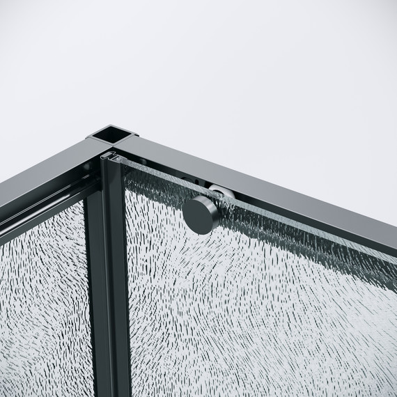 Душевое ограждение Grossman Galaxy 140x80 см 120.K33.01.1480.21.02, чёрный матовый/шиншилла фото 8