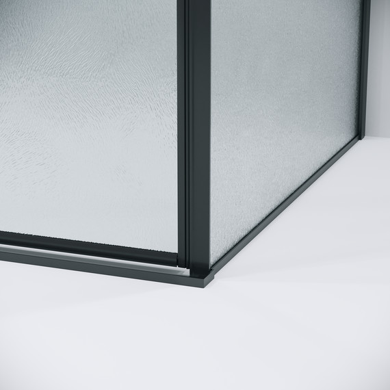 Душевое ограждение Grossman Galaxy 130x90 см 120.K33.01.1390.21.02, чёрный матовый/шиншилла фото 9