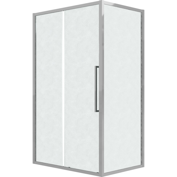 Душевое ограждение Grossman Cosmo 100x90 см 120.K33.02.1090.10.02, хром/шиншилла фото 2