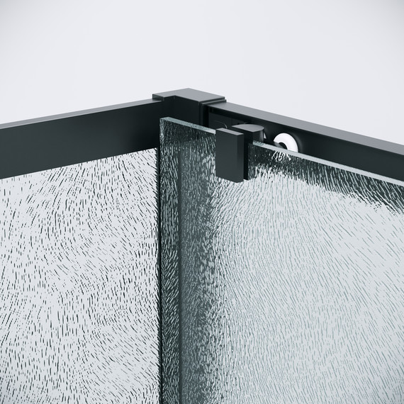 Душевое ограждение Grossman Cosmo 110x80 см 120.K33.02.1180.21.02, чёрный матовый/шиншилла фото 6