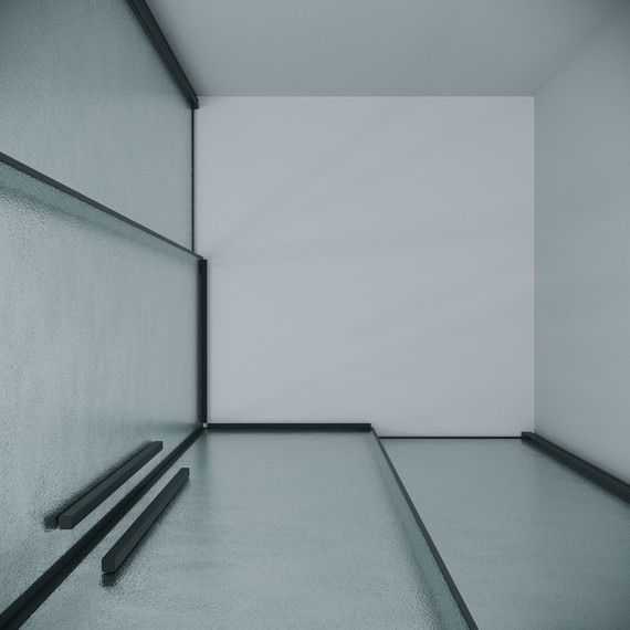 Душевое ограждение Grossman Galaxy 80x80 см 300.K33.01.8080.21.02, чёрный матовый/шиншилла фото 7