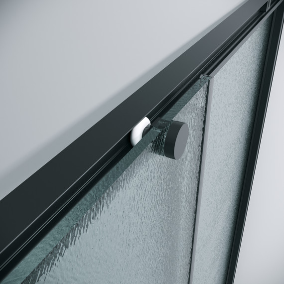 Душевое ограждение Grossman Galaxy 80x80 см 300.K33.01.8080.21.02, чёрный матовый/шиншилла фото 9