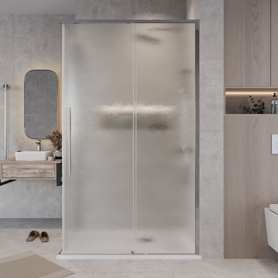 Душевое ограждение Grossman Galaxy 90x80 см 300.K33.01.9080.10.02, хром/шиншилла фото 5