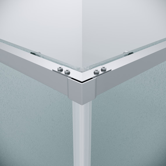 Душевое ограждение Grossman Galaxy 90x80 см 300.K33.01.9080.10.02, хром/шиншилла фото 8