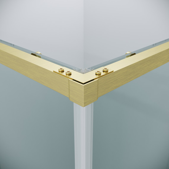 Душевое ограждение Grossman Galaxy 120x80 см 300.K33.01.1280.32.00, золото сатин/прозрачное фото 10