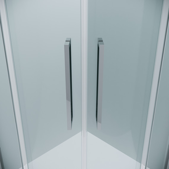 Душевое ограждение Grossman Cosmo 100x100 см 301.K33.02.1010.10.00, хром/прозрачное фото 9