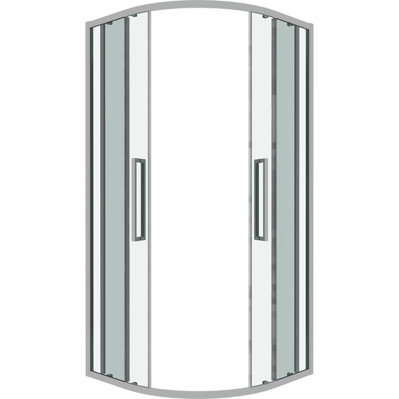Душевое ограждение Grossman Cosmo 100x100 см 301.K33.02.1010.10.00, хром/прозрачное фото 2