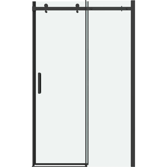 Душевая дверь Grossman Classic 120 см 100.K33.04.120.21.00, чёрный матовый/прозрачное - 3 Душевая дверь Grossman Classic 120 см 100.K33.04.120.21.00, чёрный матовый/прозрачное фото 3