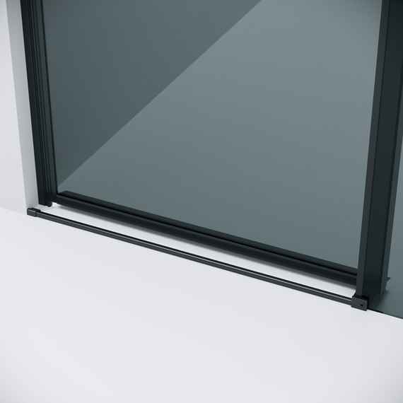 Душевая дверь Grossman Classic 120 см 100.K33.04.120.21.10, чёрный матовый/тонированное - 8 Душевая дверь Grossman Classic 120 см 100.K33.04.120.21.10, чёрный матовый/тонированное фото 8