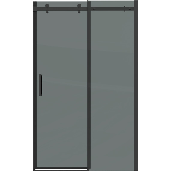 Душевая дверь Grossman Classic 100 см 100.K33.04.100.21.10, чёрный матовый/тонированное фото 3