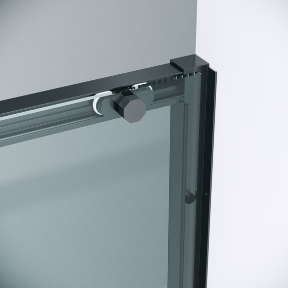 Душевая дверь Grossman Style 100 см 100.K33.05.100.21.00, чёрный матовый/прозрачное фото 10