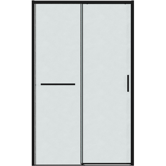 Душевая дверь Grossman Style 120 см 100.K33.05.120.21.02, чёрный матовый/шиншилла - 3 Душевая дверь Grossman Style 120 см 100.K33.05.120.21.02, чёрный матовый/шиншилла фото 3
